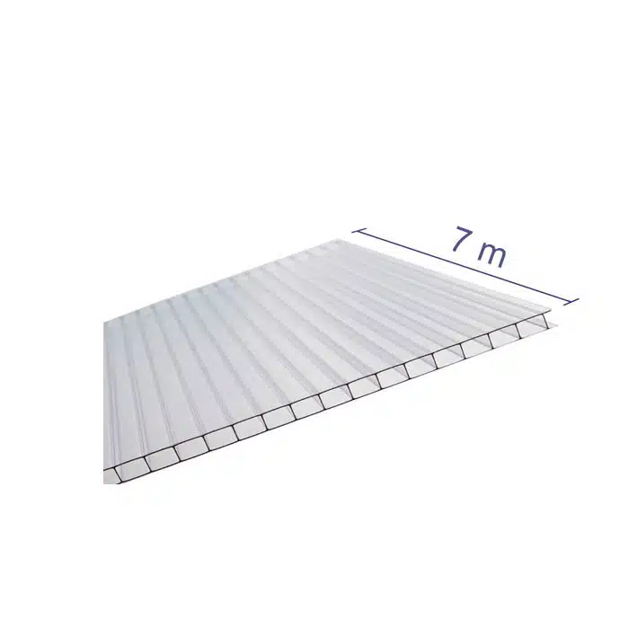 Plancha de policarbonato Celular 7 metros