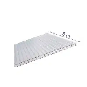 Planchas de policarbonato Celular 8 metros
