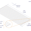 esquema policarbonato ondulado minionda 3 m