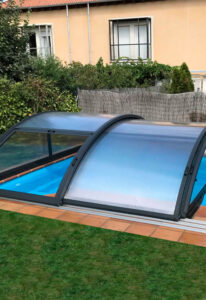 Cubierta de policarbonato para piscinas
