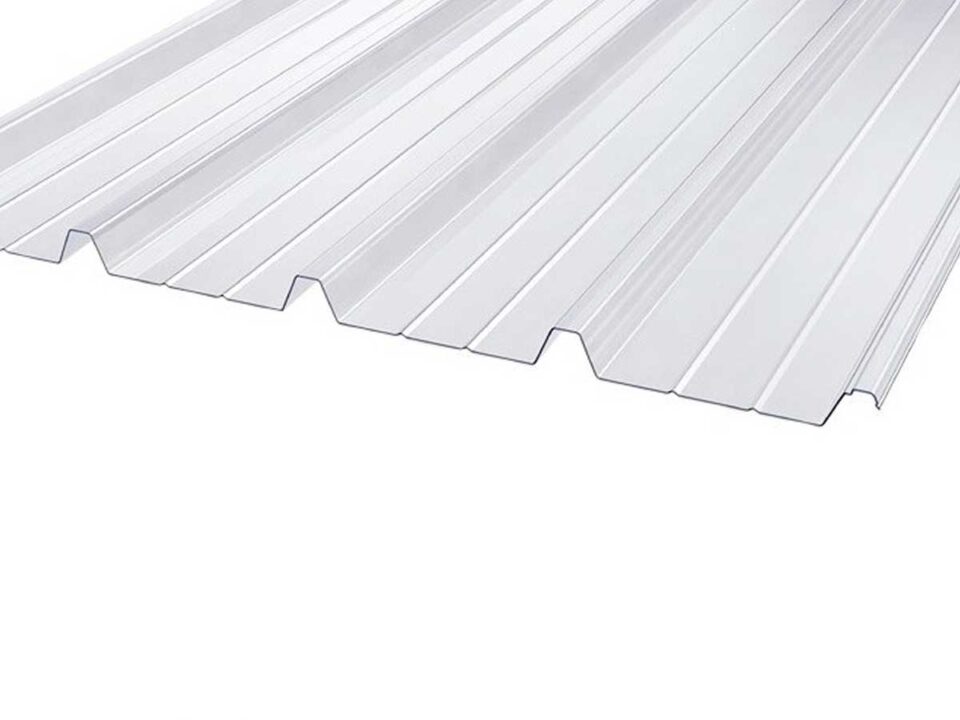 Policarbonato compacto grecado de 10 m