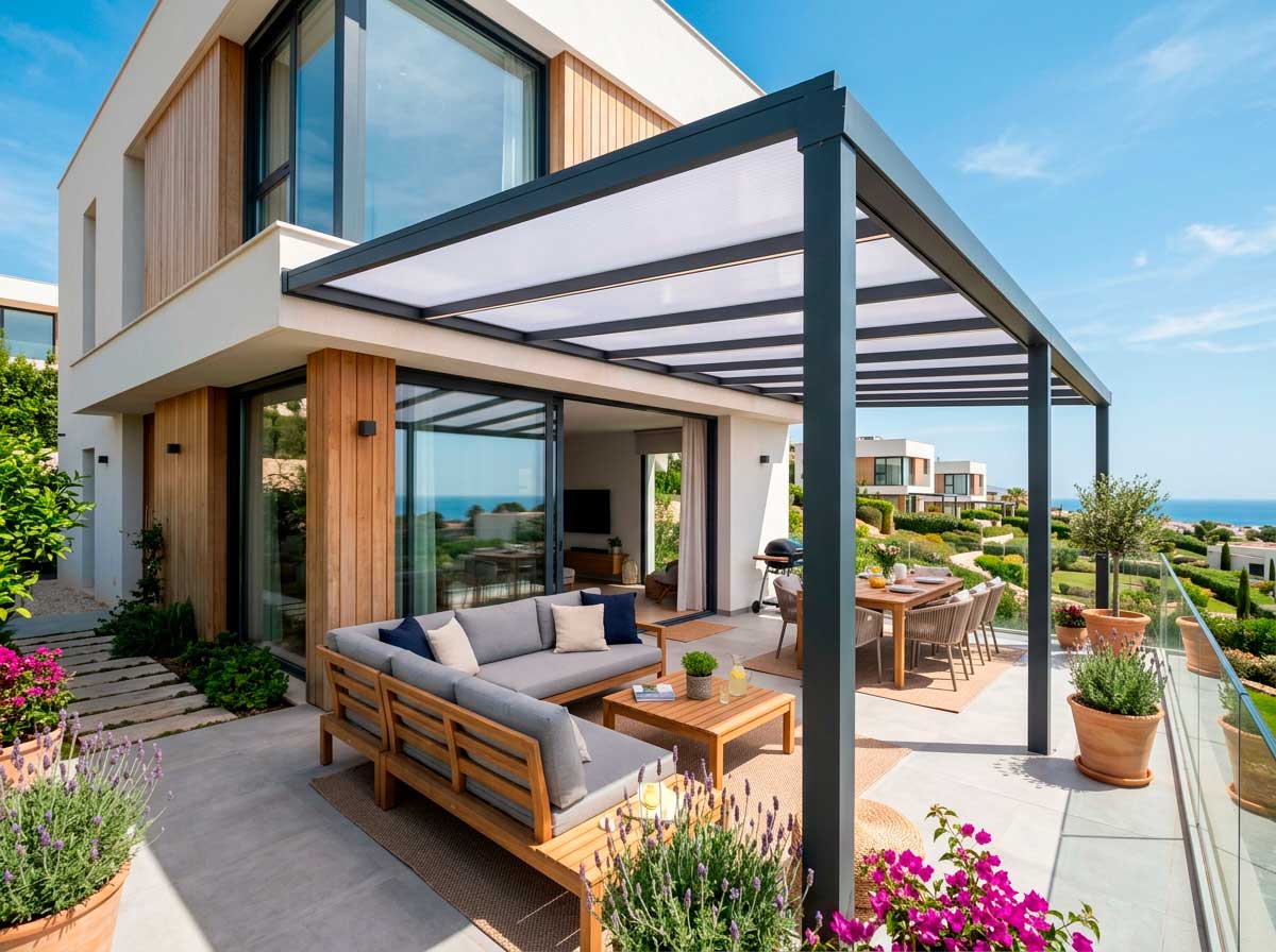 Pergola-adosada-de-policarbonato-junto-a-vivienda-moderna-con-terraza-luminosa.jpg