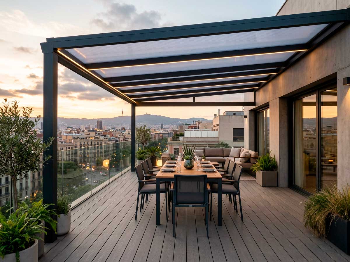 Pergola-moderna-con-techo-de-policarbonato-e-iluminacion-integrada-en-terraza-contemporanea.jpg