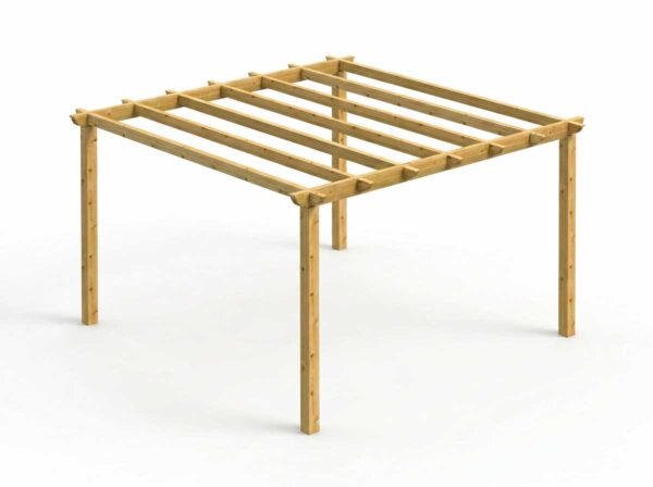 Pérgola de madera Atenas