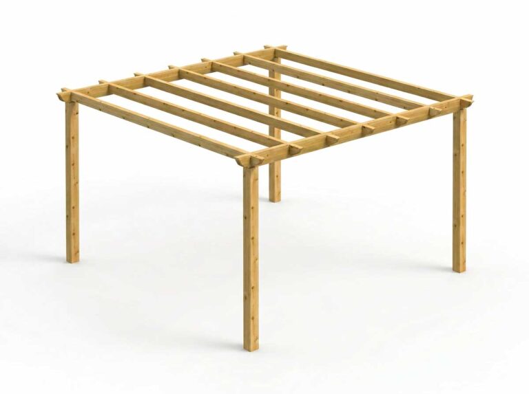 Pérgola de madera Atenas