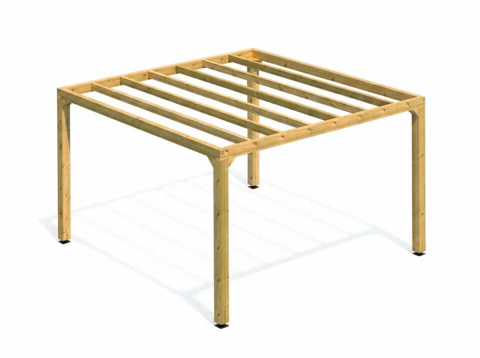 Pérgola de madera Paris